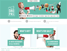 Tablet Screenshot of dagpas.nl